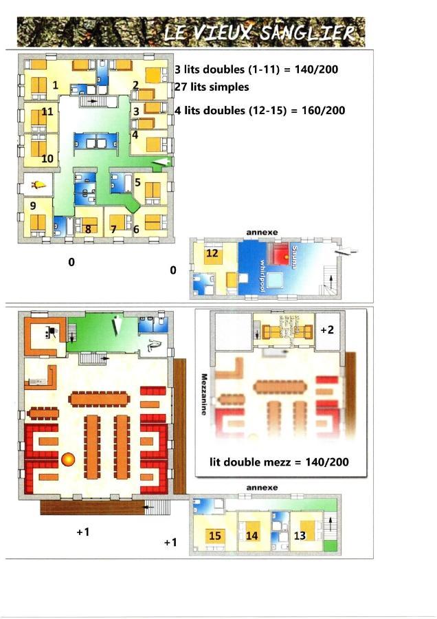 Villa Le Vieux Sanglier - 41 Pers - Malmedy Esterno foto